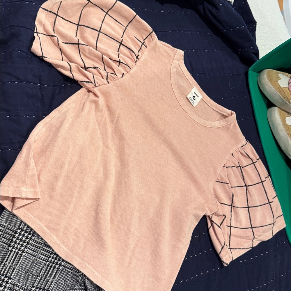 Stem Light Tan Casual Tee